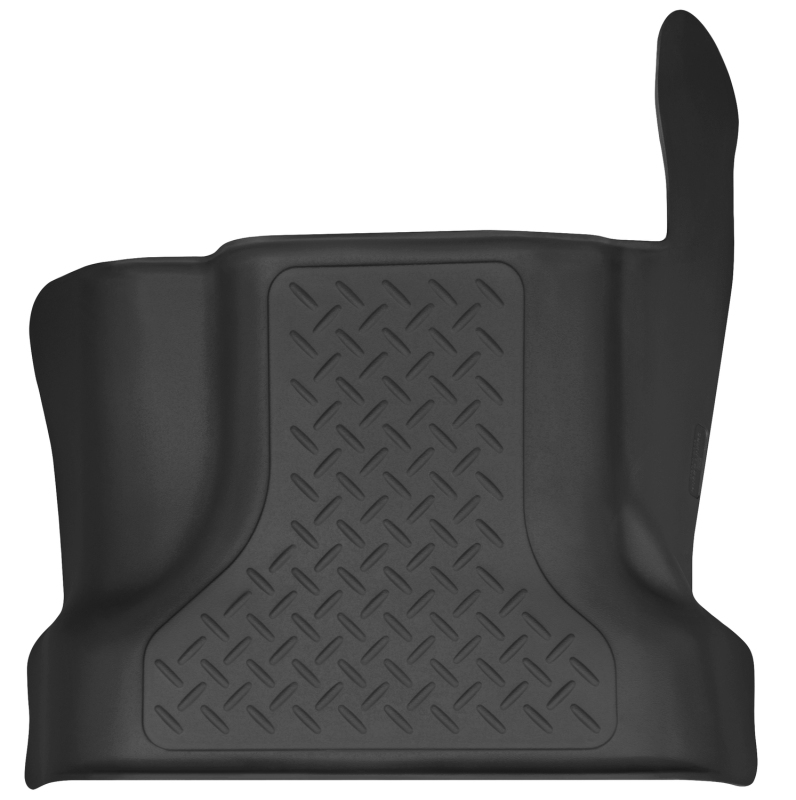 Ford F-150 SuperCrew Cab Floor Mat - Center Hump - Husky Liners - X-act Contour Series - Black - `15-`23